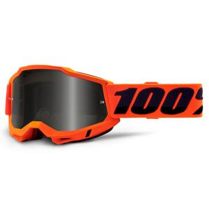 Motokrosové brýle 100% ACCURI 2 oranžové (kouřové plexi)