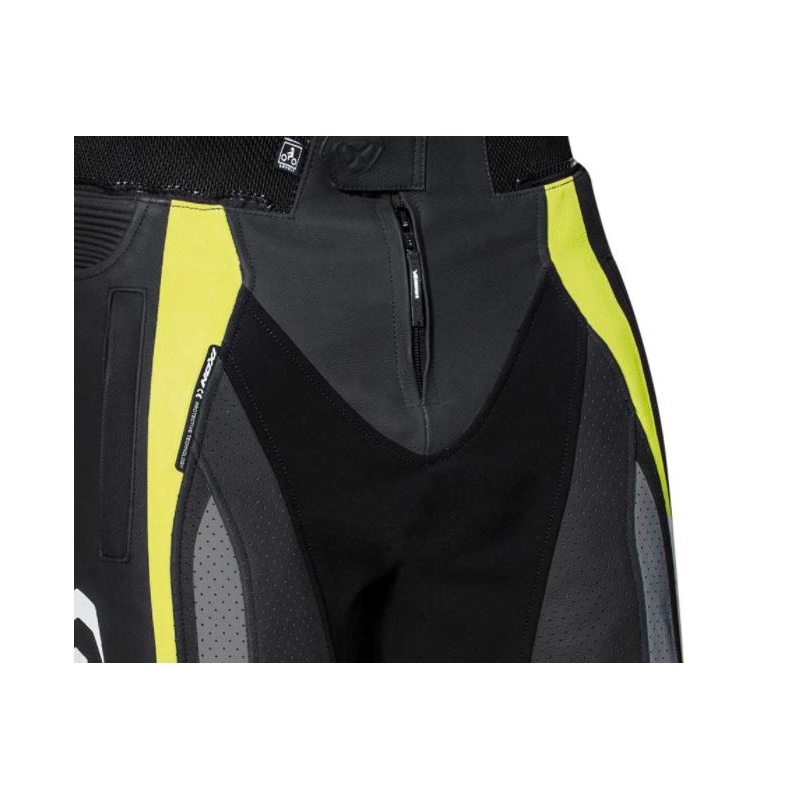 Kalhoty na motorku IXON Vortex 2 černo-fluo žluté