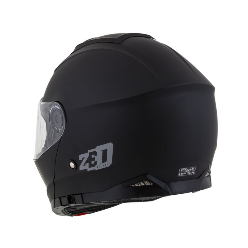 Vyklápěcí přilba na motorku ZED F18 černá matná