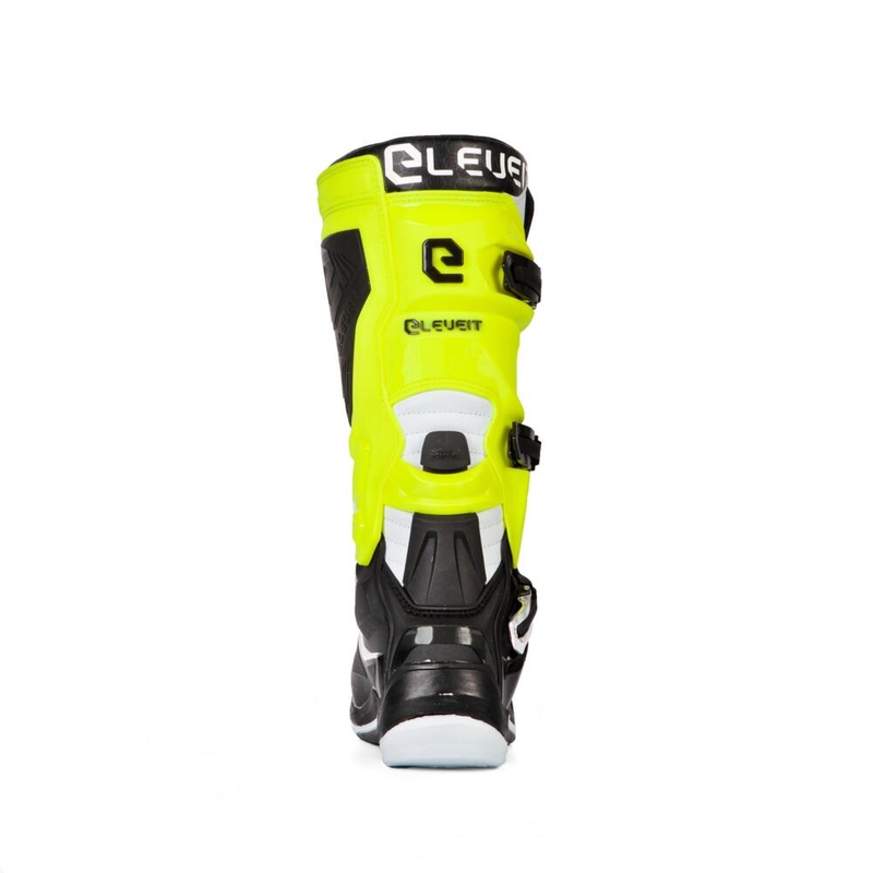 Boty na motorku Eleveit X-Legend černo-fluo žluto-bílé výprodej