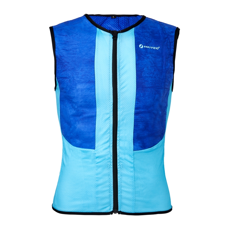 Chladicí vesta na motorku Inuteq Bodycool Xtreme modrá
