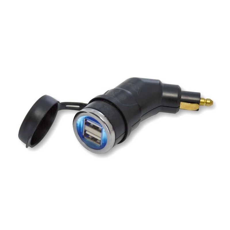 Dvojitý USB adaptér pro DIN 12V zásuvku