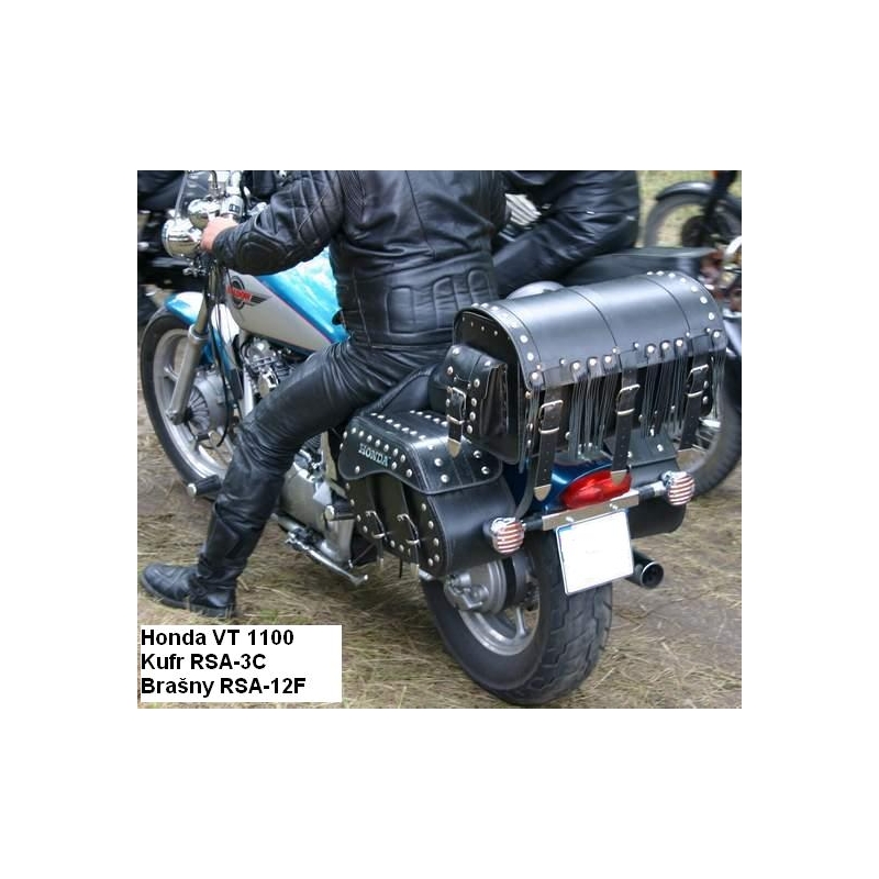 Kožené brašny na motorku Chopper RSA-12F