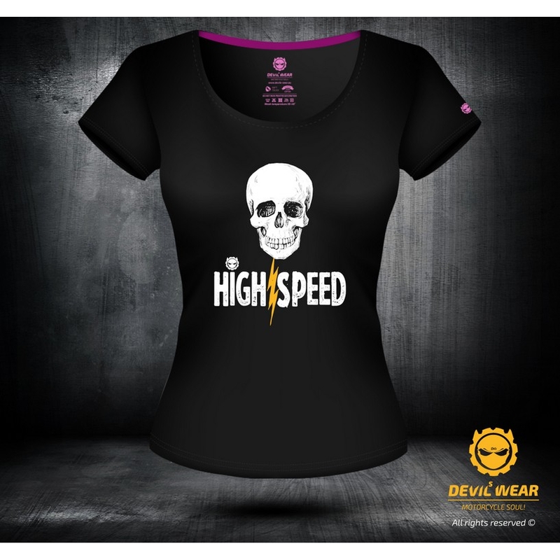 Dámské triko Devils Wear - High Speed výprodej