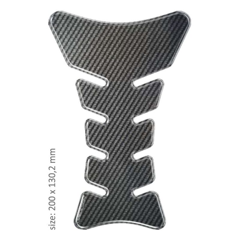 Polep palivové nádrže Print - Tiger carbon