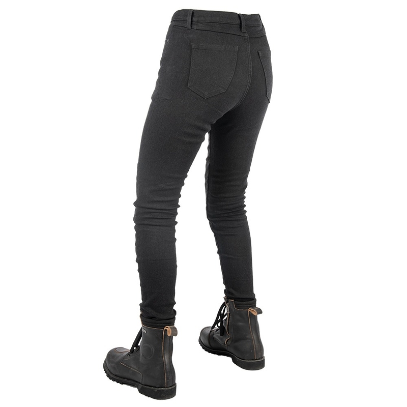 Prodloužené dámské kalhoty Oxford Original Approved Jeggings AA černé