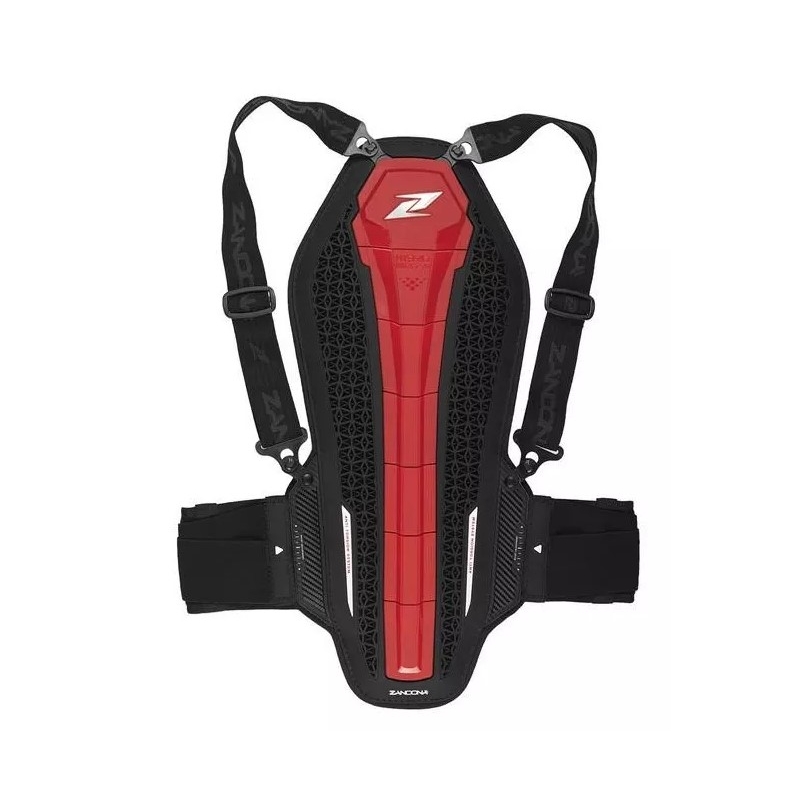 Páteřový chránič Zandona Hybrid Back Pro X6 červený 158-167 cm