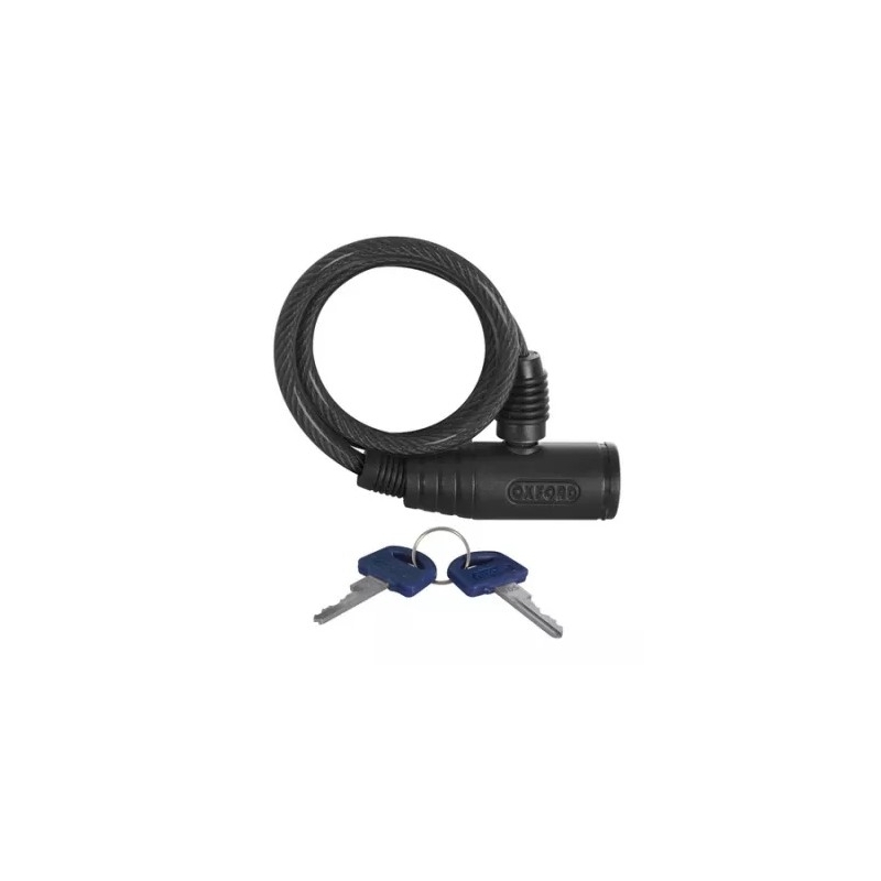 Zámek Oxford Bumper Cable Lock kouřový