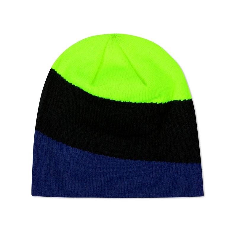 Čepice VR46 Valentino Rossi Yamaha modro-černo-fluo zelená