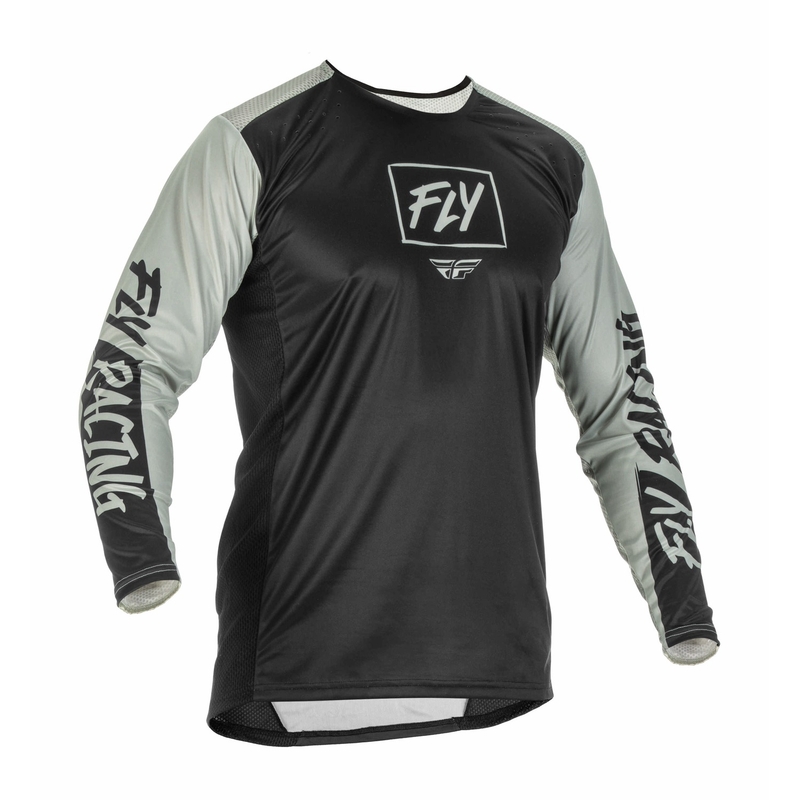 Motokrosový dres FLY Racing Lite 2022 šedo-černý
