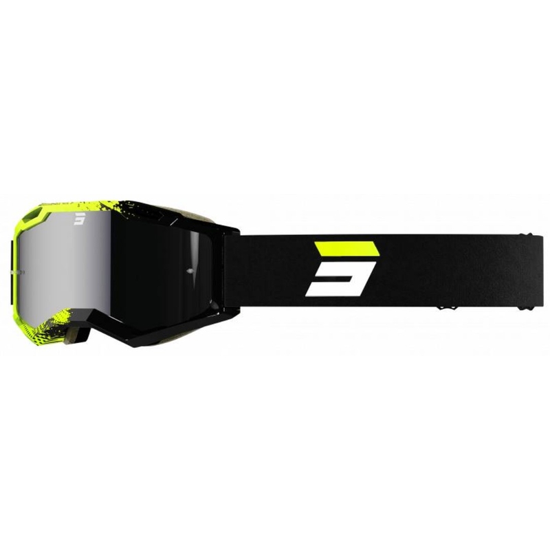 Motokrosové brýle Shot Iris 2.0 Fusion černo-fluo žluté