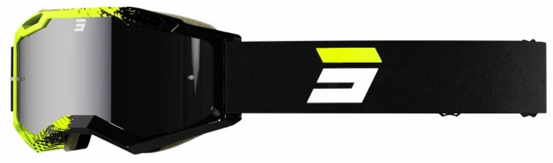 Motokrosové brýle Shot Iris 2.0 Fusion černo-fluo žluté