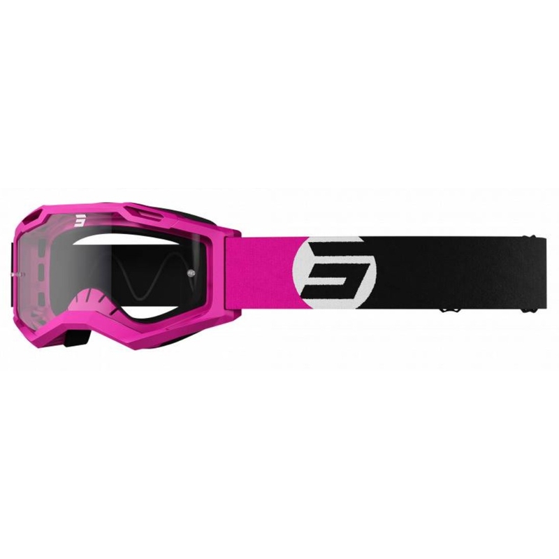 Motokrosové brýle Shot Assault 2.0 Astro černo-fluo růžové