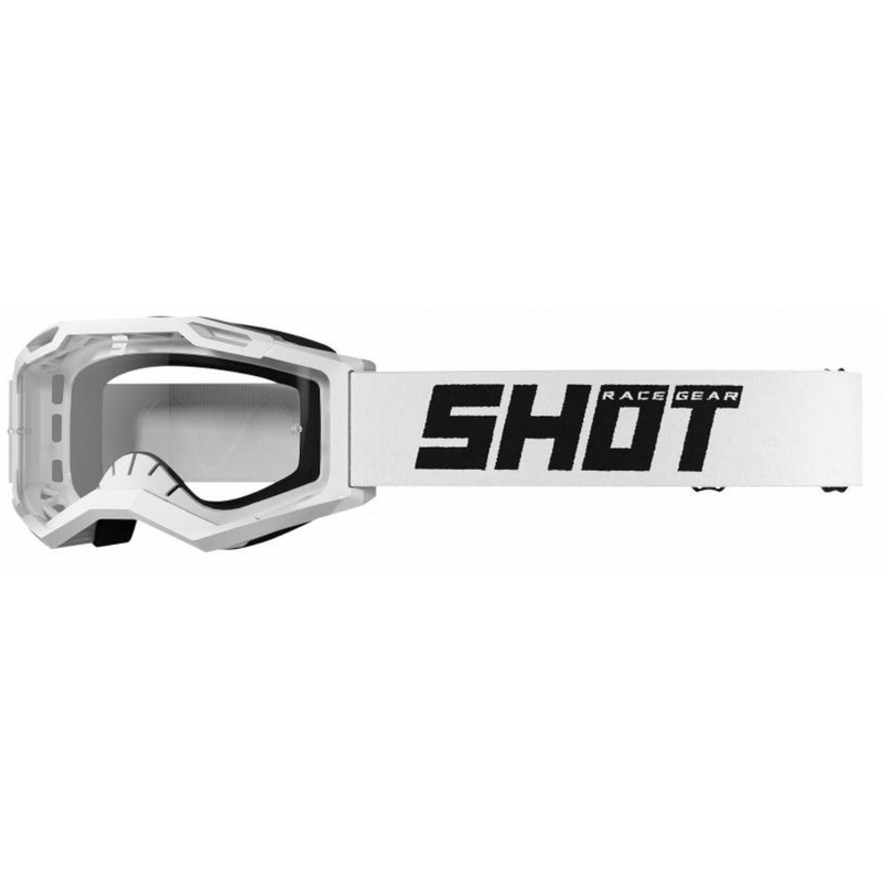 Motokrosové brýle Shot Assault 2.0 Solid bílé