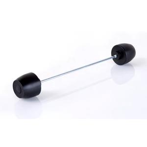 Pádové protektory do osy kola PUIG PHB19 20053N černý bez barevných zátek