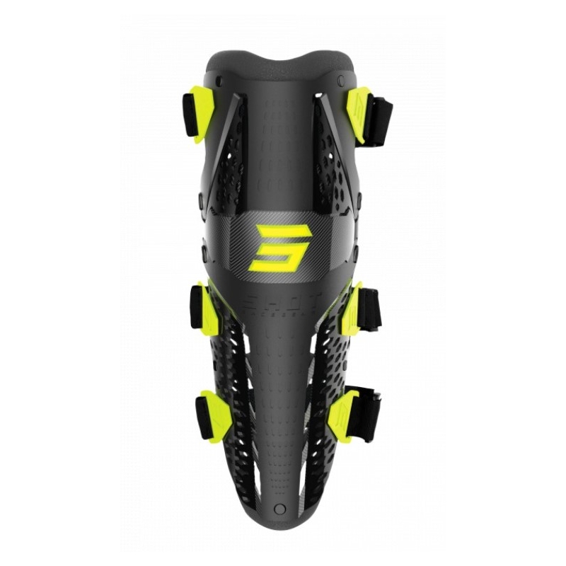 Chrániče kolen Shot Airflow černo-fluo žluté