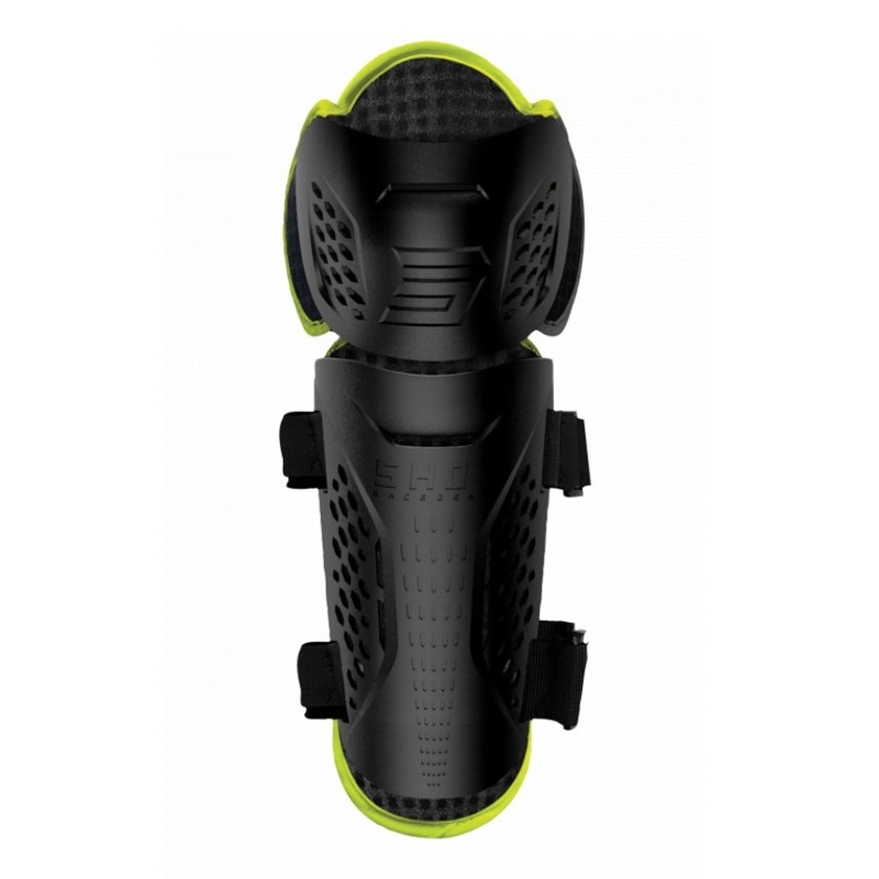 Chrániče kolen Shot Optimal 2.0 černo-fluo žluté
