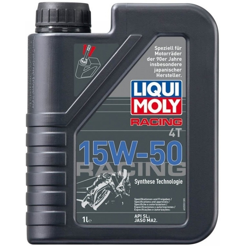 Motorový olej LIQUI MOLY Motorbike 4T 15W50 Street 1 l výprodej