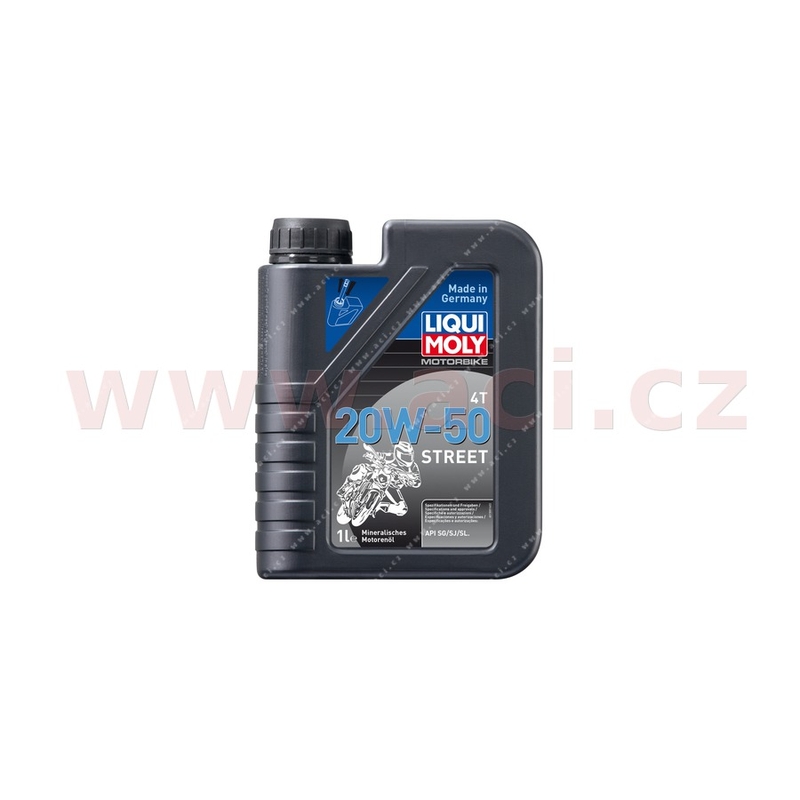 Motorový olej LIQUI MOLY Motorbike 4T 20W50 Street 1 l