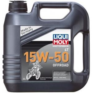 Motorový olej LIQUI MOLY Motorbike 4T 15W50 Offroad 4 L