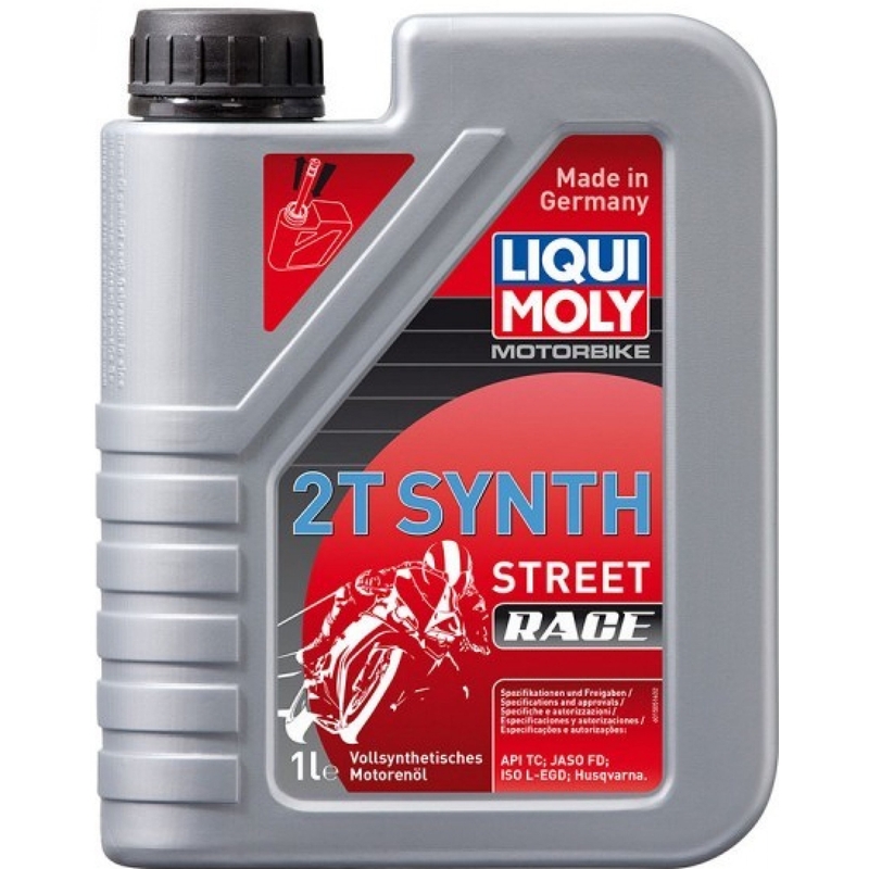 Motorový olej LIQUI MOLY Motorbike 2T Synth Race 1 l
