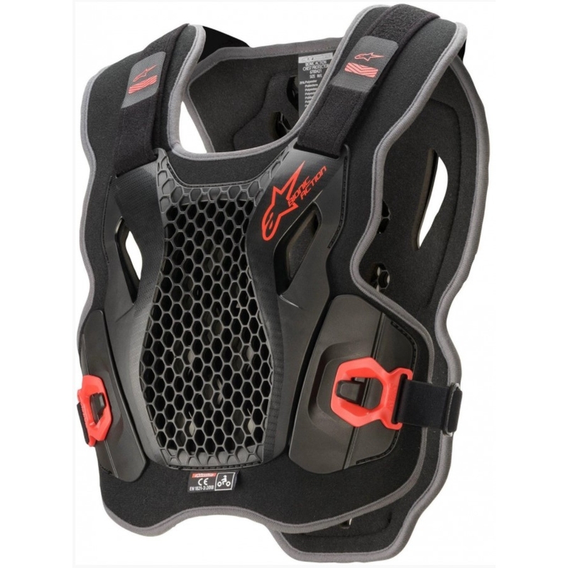 Chránič hrudníku Alpinestars Bionic Action černo-červený