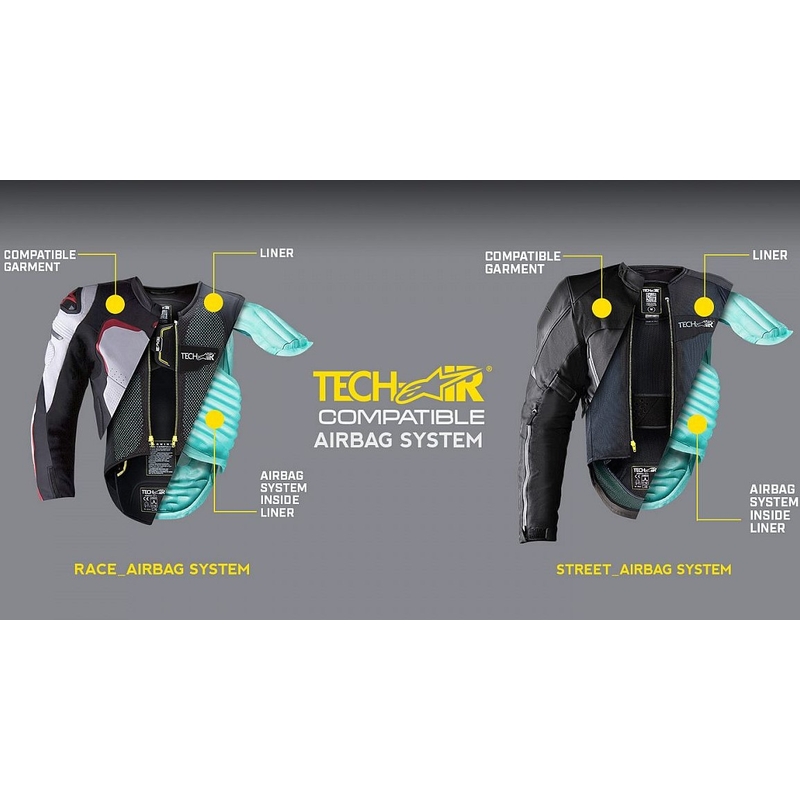 Airbagová vložka Alpinestars TECH-AIR® Street Vest černo-žlutá