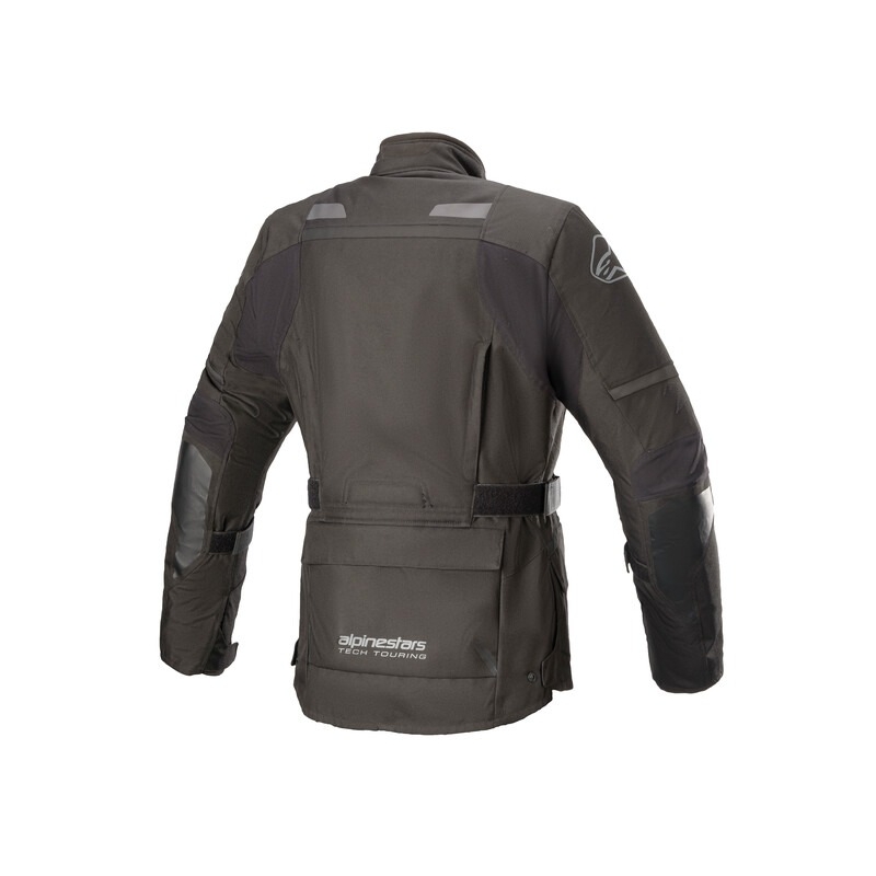 Dámská bunda na motorku Alpinestars Stella Andes Drystar černo-šedá