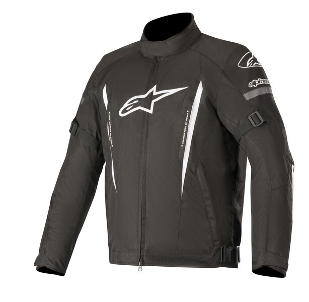 Bunda na motorku Alpinestars Gunner Waterproof černo-bílá Velikost: S