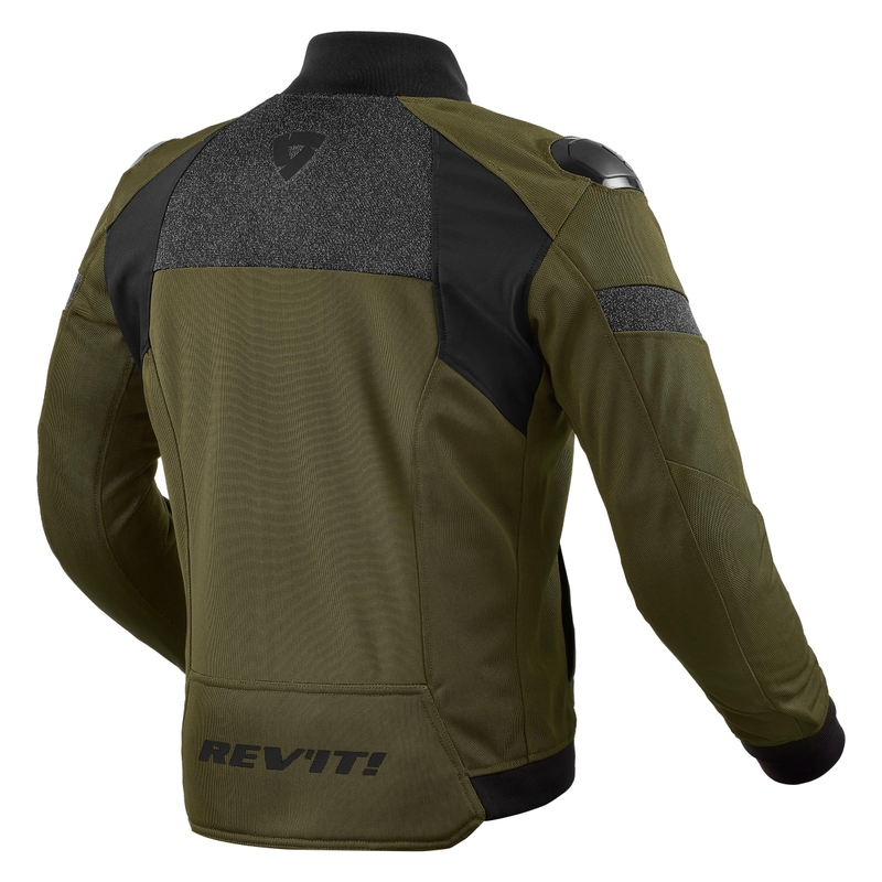 Bunda na motorku Revit Action H2O tmavě zelená výprodej
