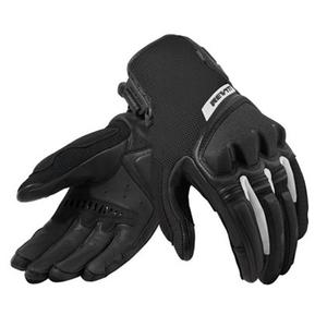 Dámské rukavice na motorku Revit Duty černo-bílé výprodej