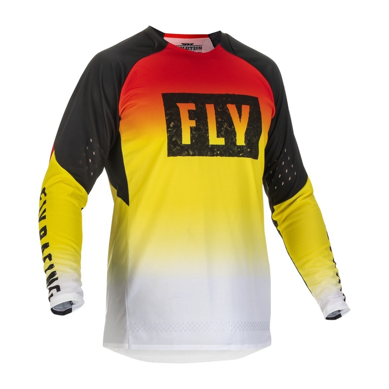 Motokrosový dres FLY Racing Evolution L.E. DST červeno-žluto-černý
