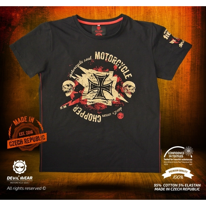 Pánské triko Devils Wear - Chopper