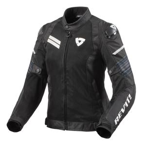 Dámská bunda na motorku Revit Apex Air H2O černo-bílá výprodej