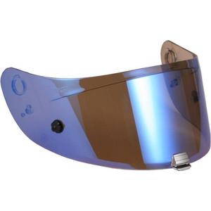 Modré iridiové plexi XD-16 pro přilbu HJC C80