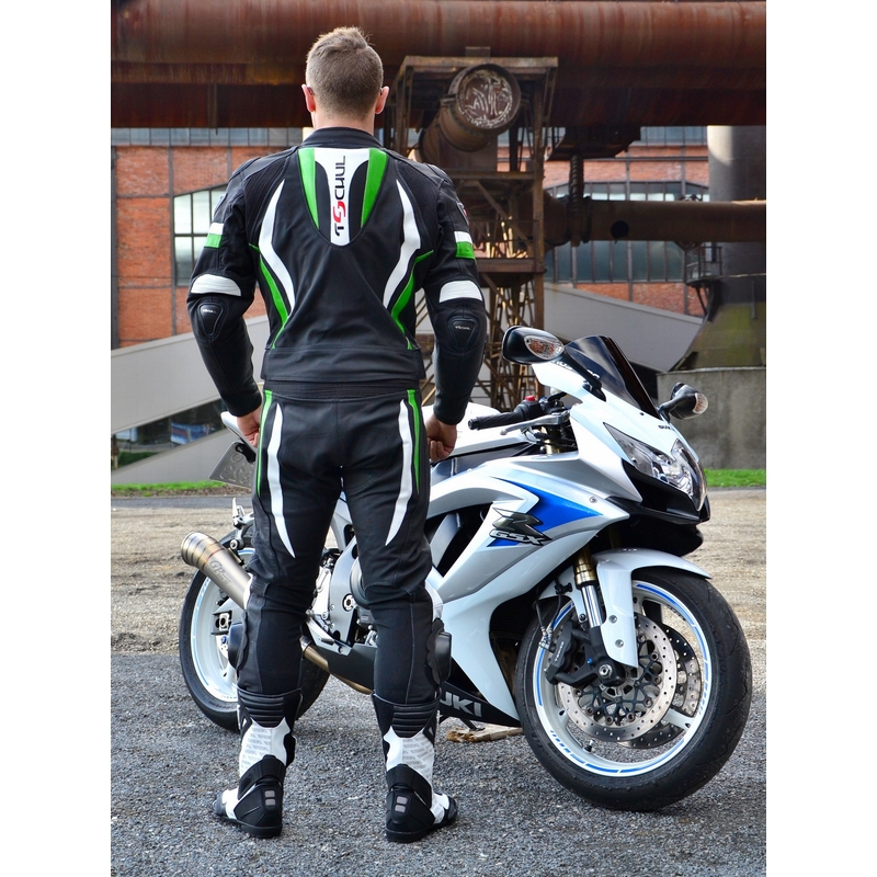 Pánské kalhoty Tschul 575 černo-zelená výprodej