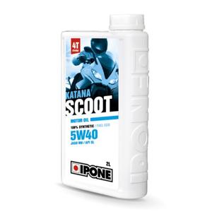 Motorový olej pro skútry Ipone Katana Scoot 5W40 2 l výprodej