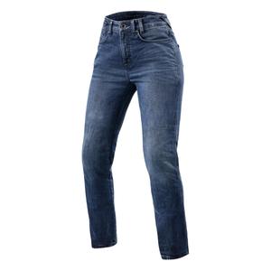 Dámské jeansy na motorku Revit Victoria 2 SF modré výprodej
