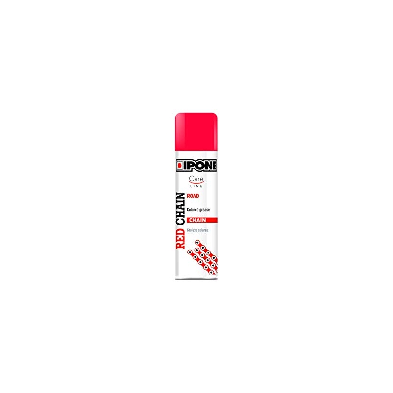 Sprej na mazání řetězu Ipone Spray Chain Red 250 ml červený