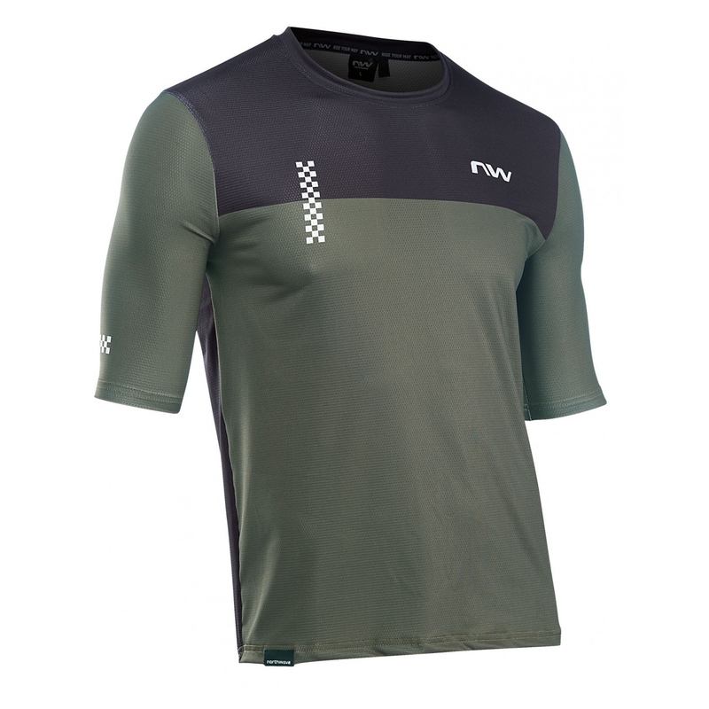 Dres Northwave Xtrail 2 zelený krátký rukáv výprodej