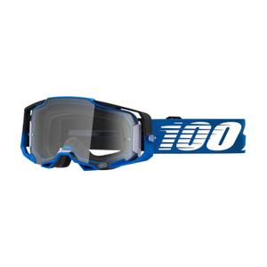 Motokrosové brýle 100% ARMEGA Rockchuck tmavě modré (čiré plexi)