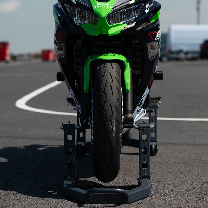 Přední moto stojan Oxford ZERO-G LITE hliníkový