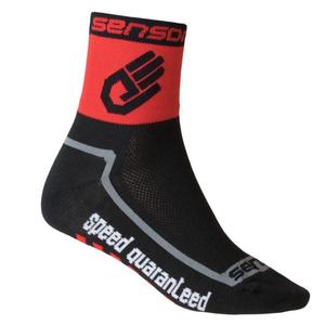 Ponožky Sensor Race Lite Hand černo-červené výprodej