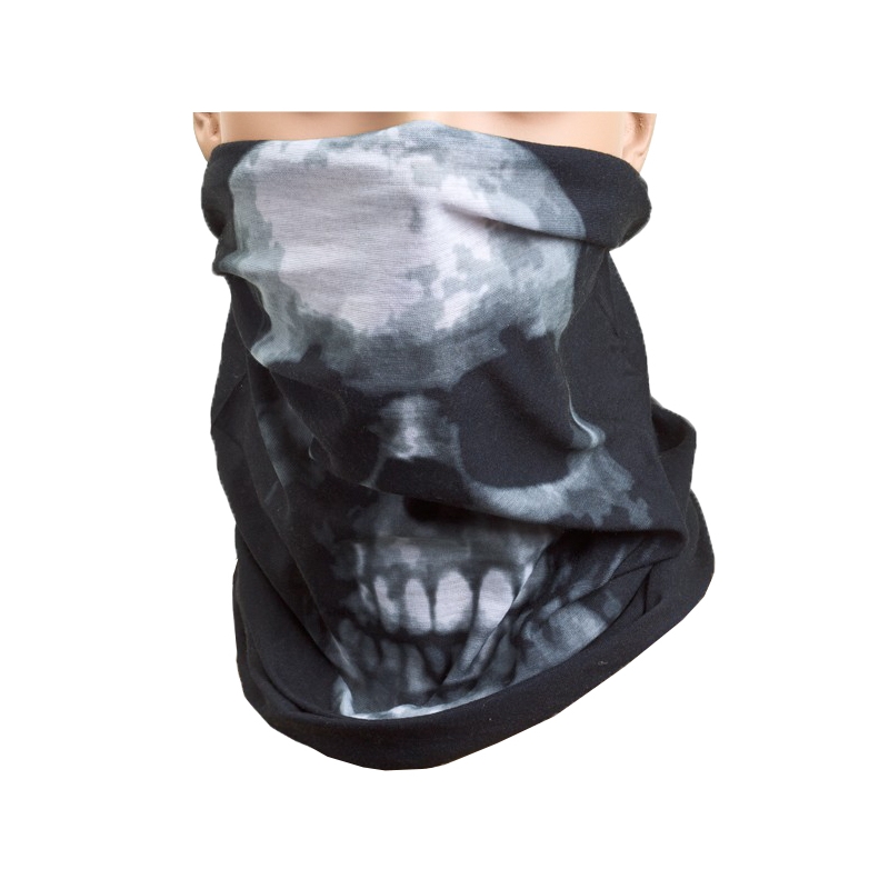 Nákrčník Roleff Big Skull černý