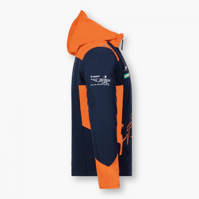 Bunda KTM Red Bull Racing Windbreaker modro-oranžová výprodej