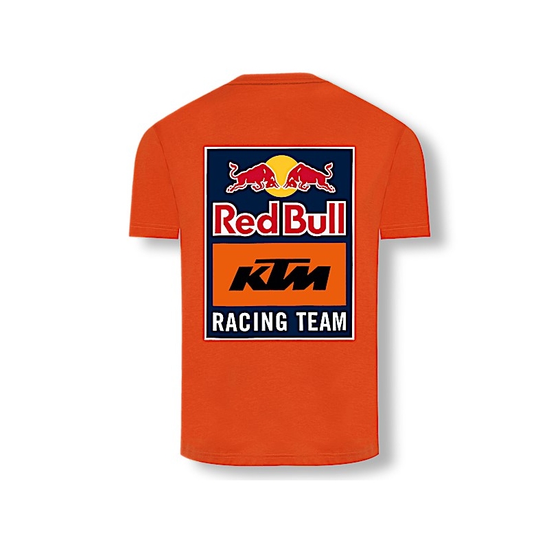 Triko KTM Red Bull Backprint oranžové
