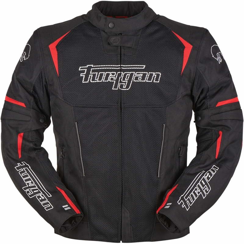 Bunda na motorku Furygan Ultra Spark Vented 3 v 1 červeno-černá