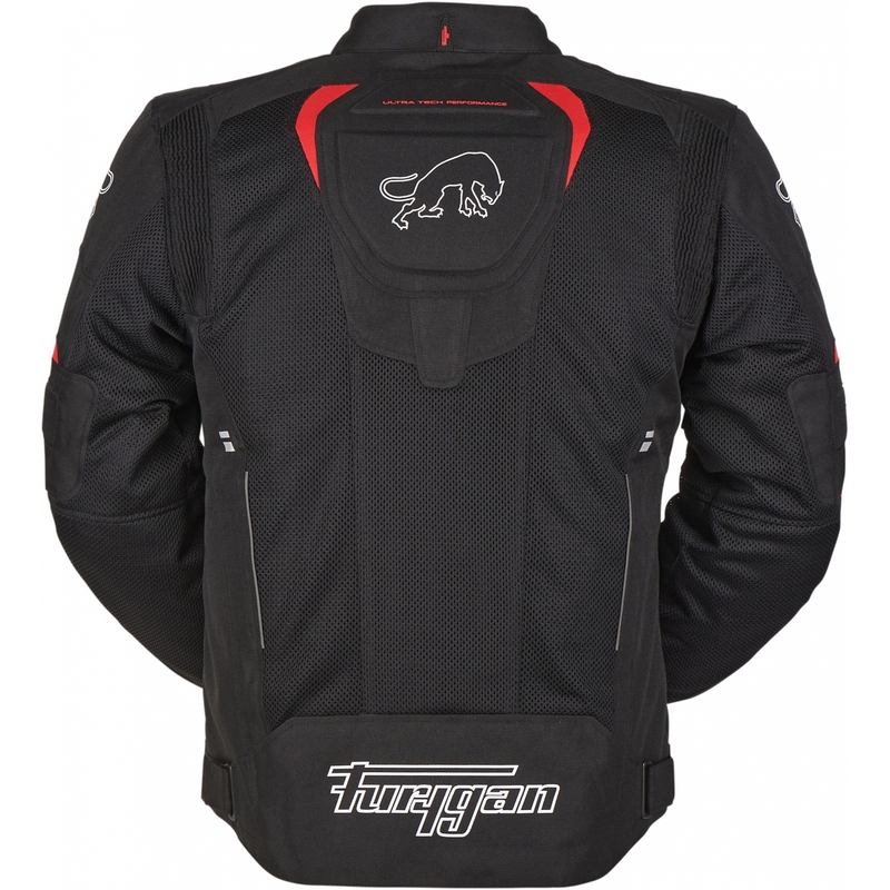 Bunda na motorku Furygan Ultra Spark Vented 3 v 1 červeno-černá