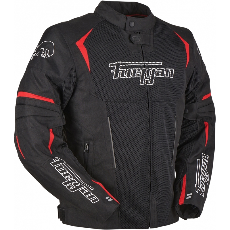 Bunda na motorku Furygan Ultra Spark Vented 3 v 1 červeno-černá