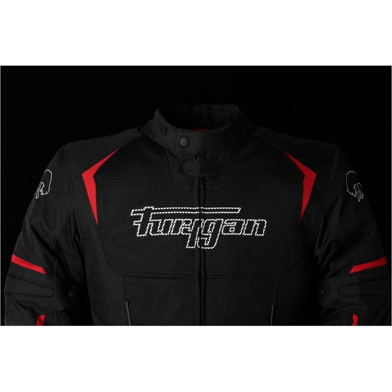 Bunda na motorku Furygan Ultra Spark Vented 3 v 1 červeno-černá